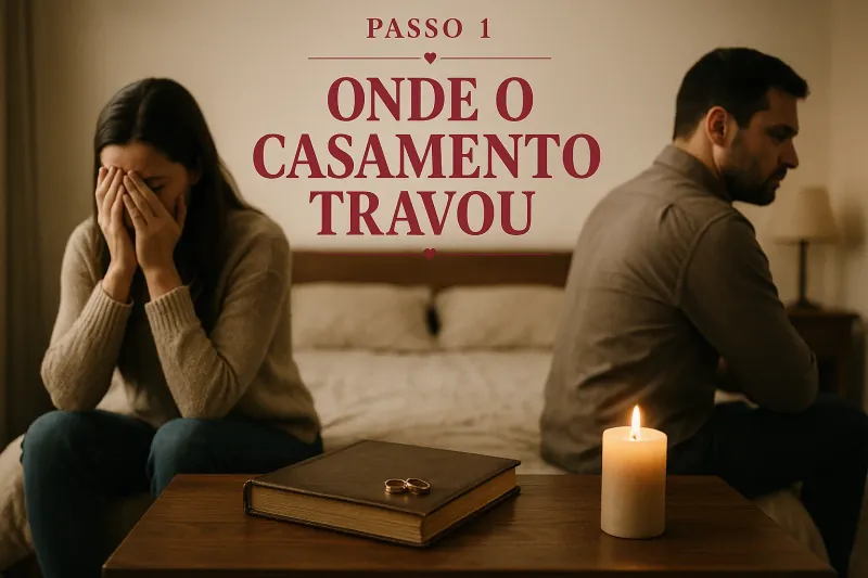 Passo 1: Entender onde o casamento travou