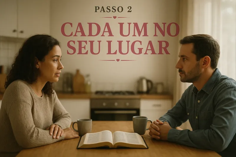 Passo 2: Cada um no seu lugar
