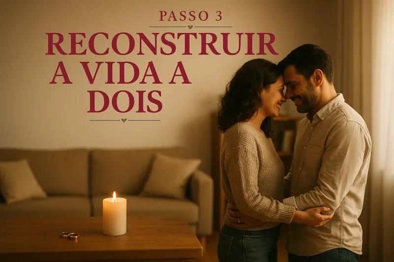 Passo 3: Reconstruir a vida a dois