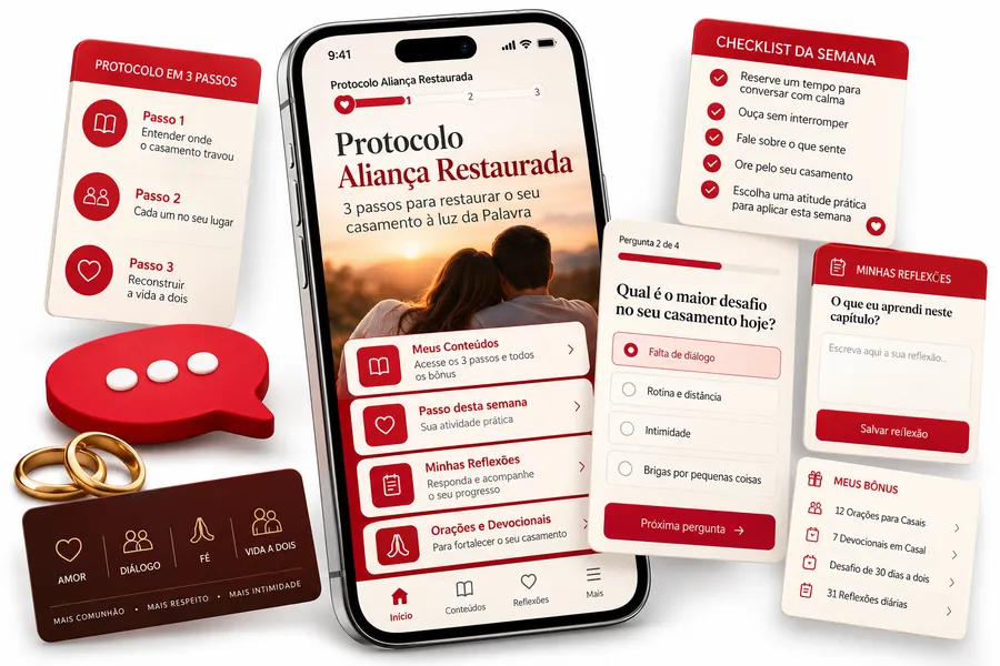 App do Protocolo no celular